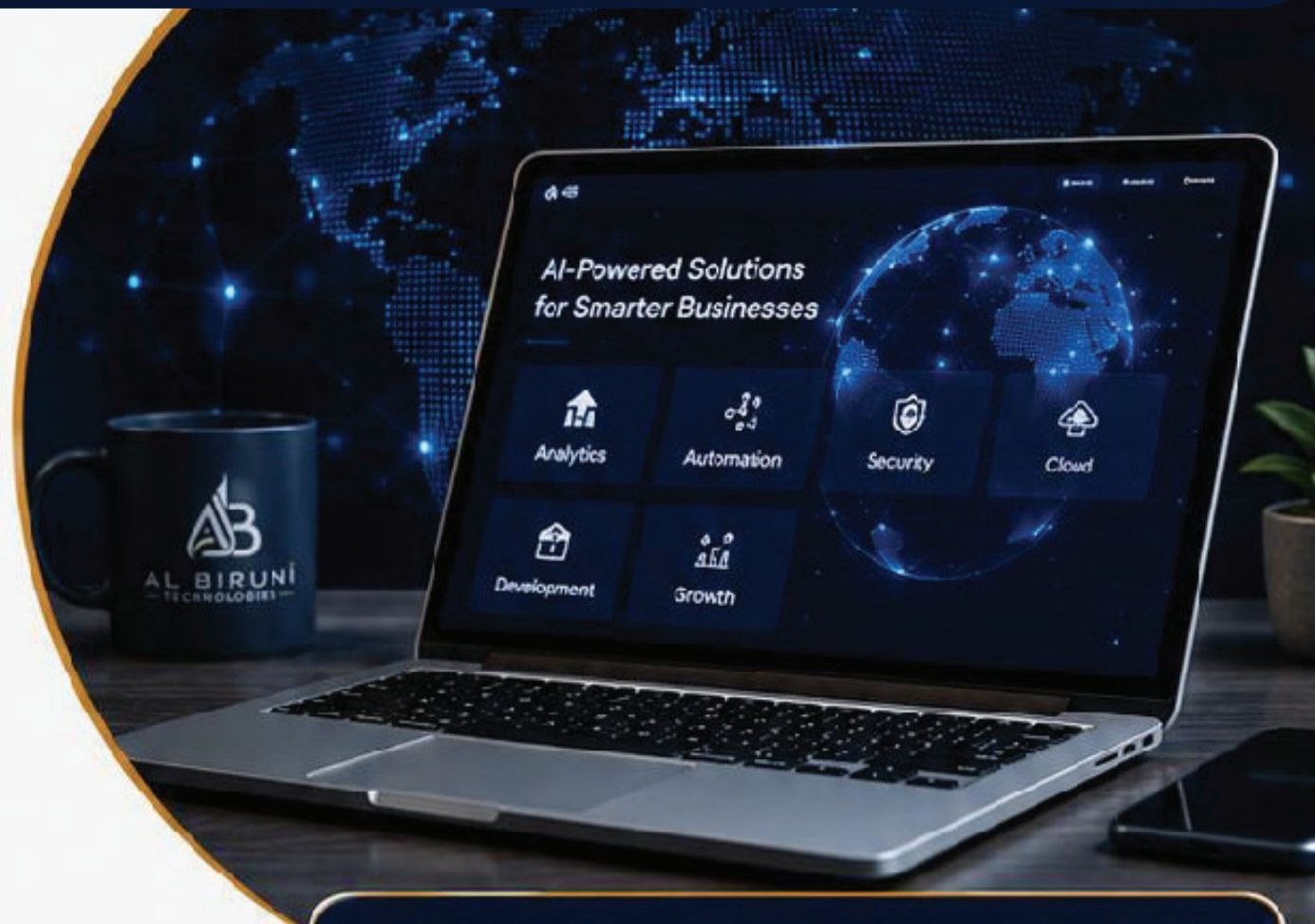 AI-powered business intelligence platform built by Al Biruni Technologies